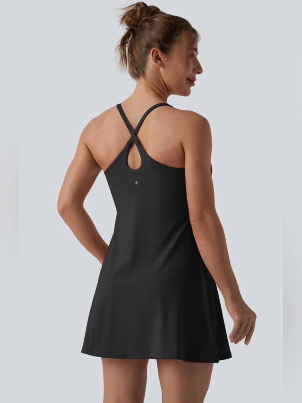Halara SoftlyZero™ Plush Backless Active Dress-Easy Peezy Edition NWOT - Picture 6 of 7